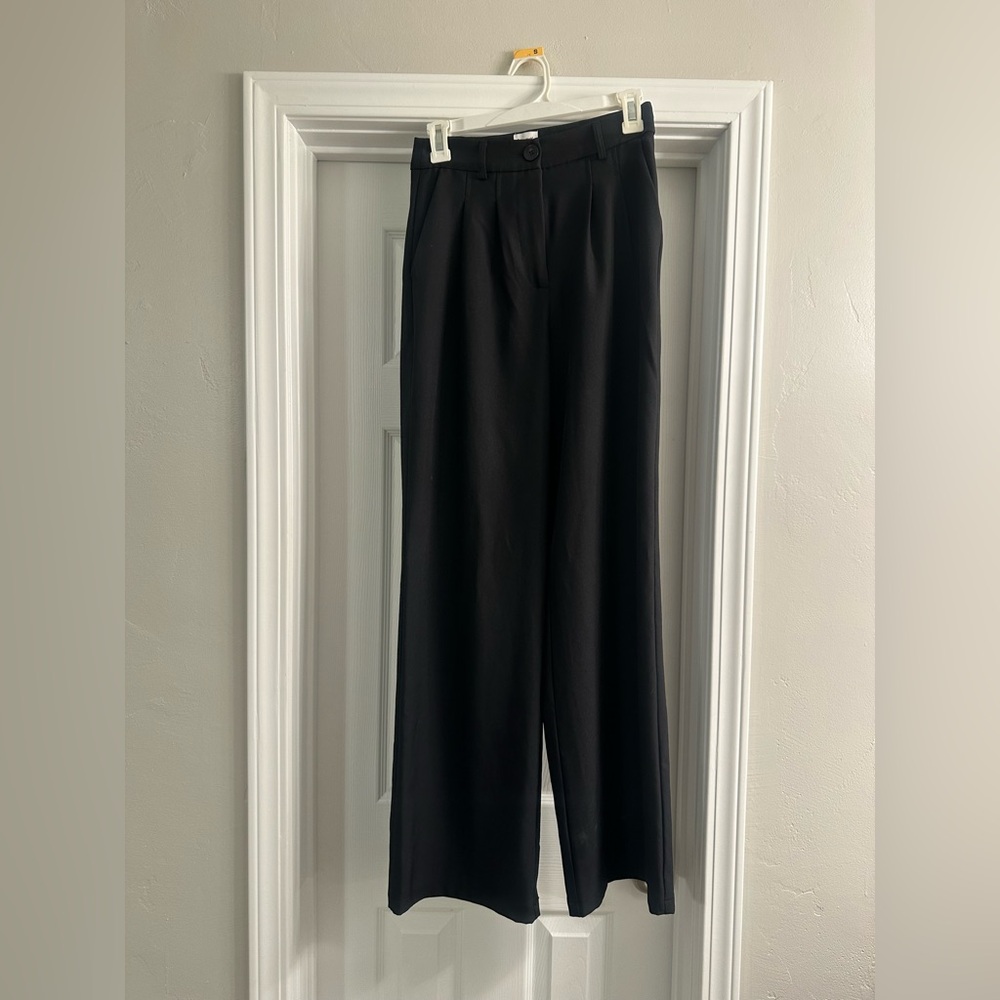 Princess Polly Black Archer Trouser Pant